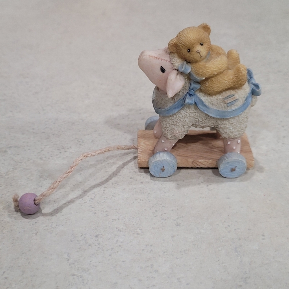 CHERISHED TEDDIES - MINI - A FRIEND IS AN ANSWERED PRAYER missing bell
